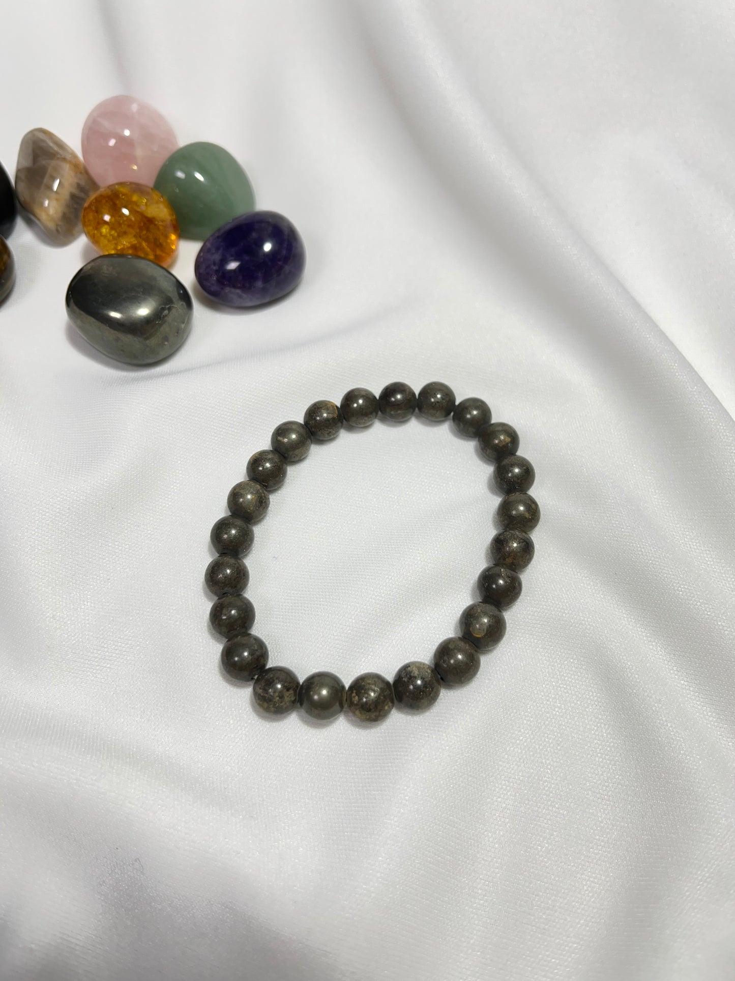 Pyrite Abundance Shield Bracelet – Magnetize Wealth & Protection