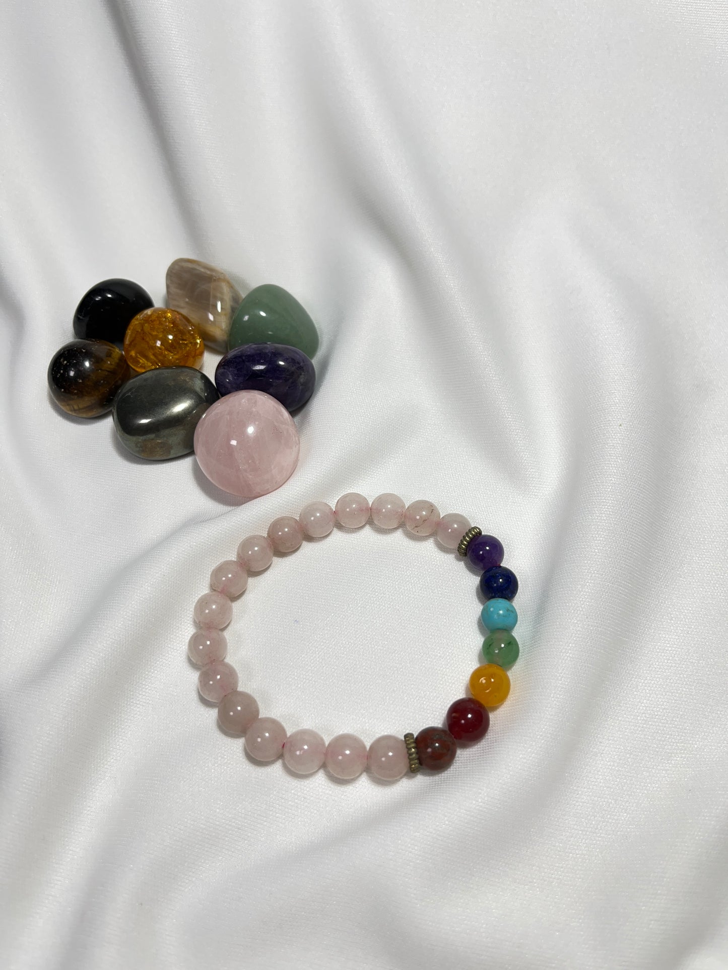 Rose Quartz Chakra Harmony Bracelet – Love & Energy Alignment