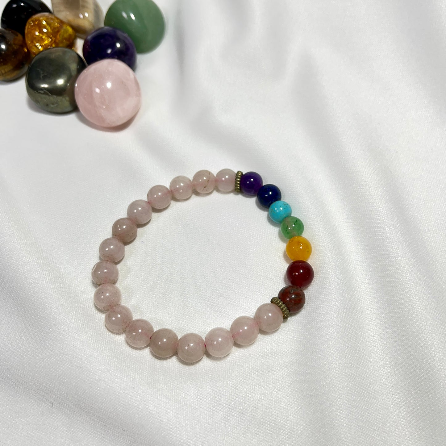Rose Quartz Chakra Harmony Bracelet – Love & Energy Alignment